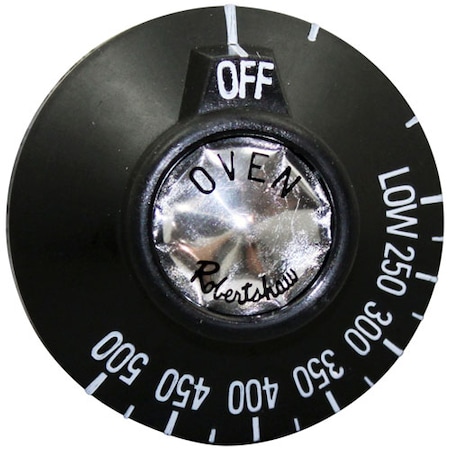 Oven Black Knob